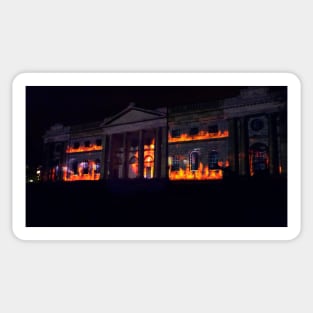 Blazing York illuminations Sticker